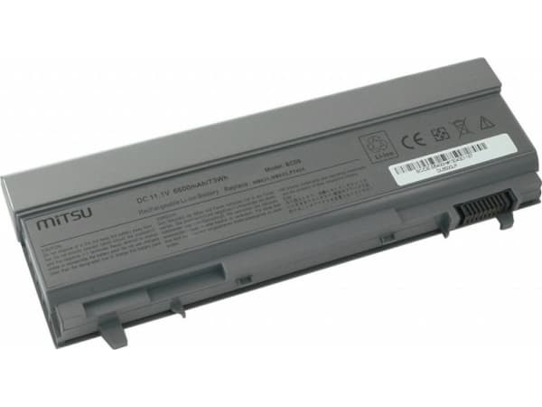 Bateria Mitsu do Dell Latitude E6400, 6600 mAh, 11.1 V (BC/DE-E6400H)