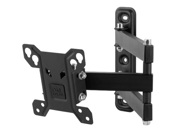 One For All Smart WM 2151 - Monteringssats (vridbar arm, väggfäste) - för platt panel - skärmstorlek: 13"-27" - väggmonterbar Svart