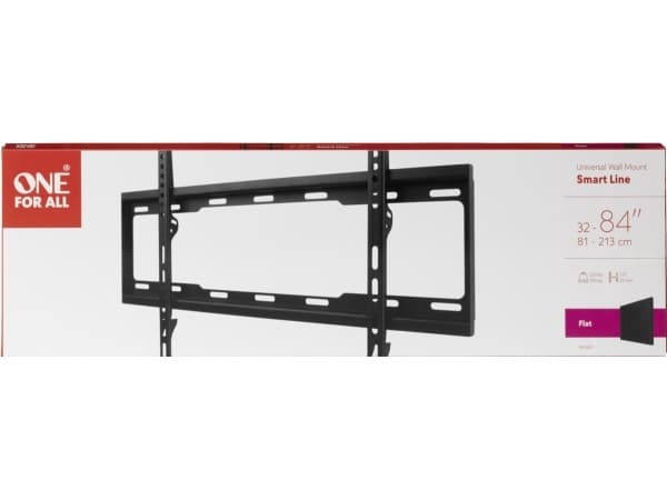 One For All Smart WM 2611 - Brakett - for flatpanel - skjermstørrelse: 32"-84" - veggmonterbar