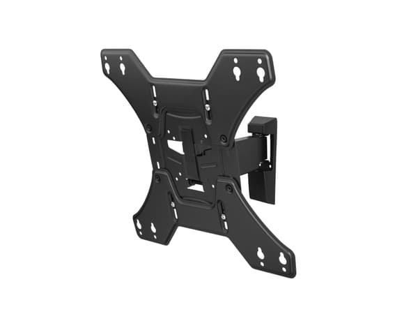 One For All SOLID, 33 cm (13"), 165,1 cm (65"), 75 x 75 mm, 400 x 400 mm, 0 - 15°, Musta