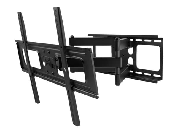One For All SOLID WM 4661 - Asennussarja (täysliikkeinen seinäkiinnike) - litteälle paneelille - näytön koko: 32"-84" musta