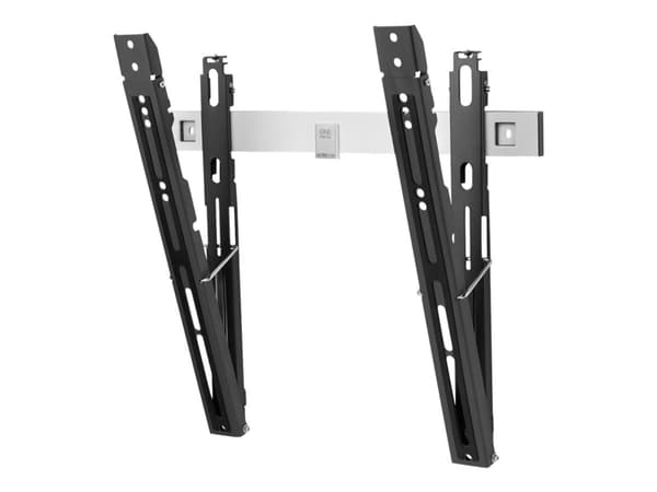 One For All ULTRA SLIM WM 6421 - Konsol - för LCD-TV - aluminium, kolstål - skärmstorlek: 32"-60" - väggmonterbar Svart