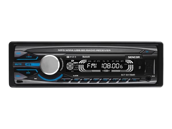 Sencor SCT 5017BMR, Bil, Digitaalinen, AM,FM, 160 W, LCD, Blå
