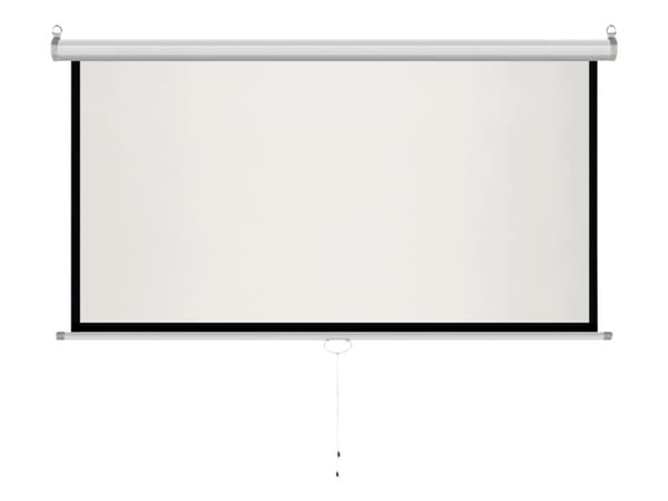 ART MS-100 - Projektionäyttö - kattokiinnitys, seinäkiinnitys - 100" (254 cm) - 4:3 - Matta valkoinen