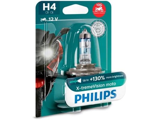 Philips X-tremeVision Moto - H4 - 60/55W - 12V