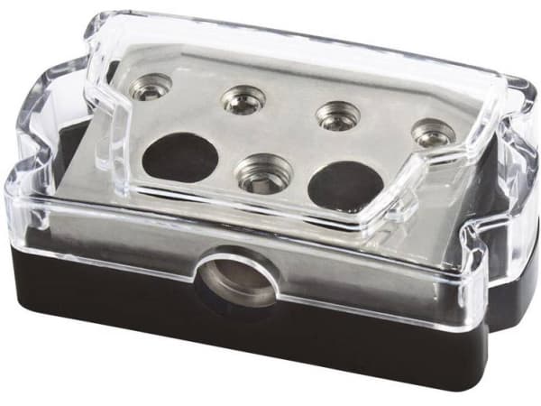 Sinustec SV 1-4 Car-HiFi strømfordeler, auto-hifijärjestelmä