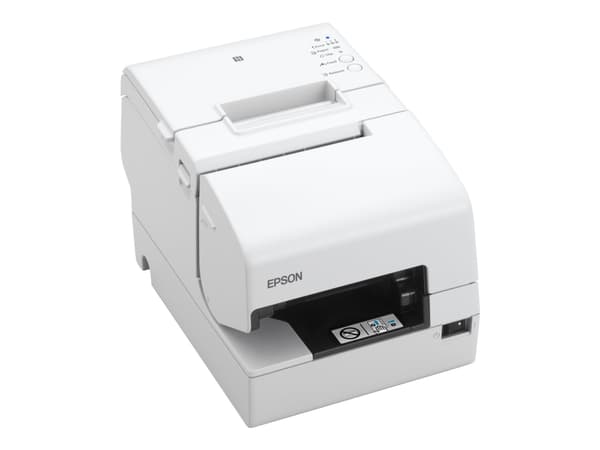 Epson TM-H6000V-213: Serial, MICR, White, No PSU, Pistematriisi, Maksupäätetulostin, 180 x 180 DPI, 5,7 lps, 350 mm/s, 350 mm/s