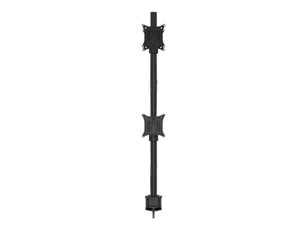 Multibrackets 5907, Puristin/Läpipultattu, 32 kg, 38,1 cm (15"), 76,2 cm (30"), 100 x 100 mm, Musta