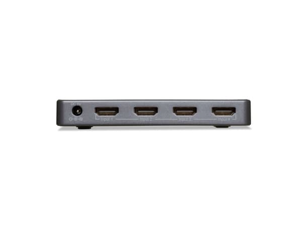 Marmitek Connect 620 UHD 2.0 - Video/audio switch - 4 x HDMI - stasjonær