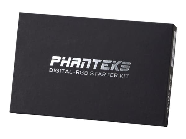Phanteks PH-DRGB_SKT - Systemskap belysningssett - sort