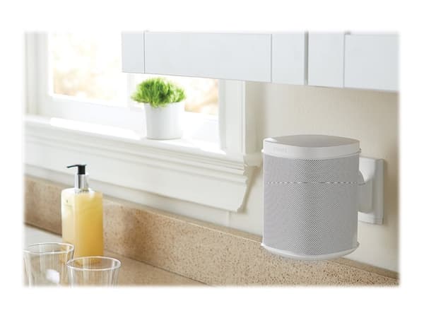Sanus WSWM22 - Brakett - for høyttaler(e) - hvit - veggmonterbar - for Sonos One, PLAY:1, PLAY:3