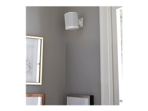 Sanus WSWM22 - Brakett - for høyttaler(e) - hvit - veggmonterbar - for Sonos One, PLAY:1, PLAY:3