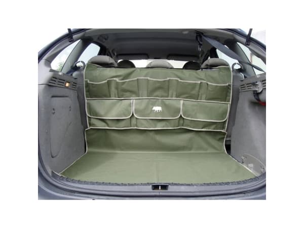 Berger & Schröter 31803 Bagagerumsbeskyttelse (L x B x H) 100 mm x 113 cm x 2 mm Grøn