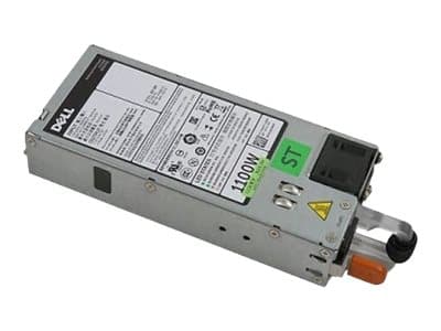 Dell - Nätaggregat - hot-plug (insticksmodul) - 1100 Watt Svart, Rostfritt stål