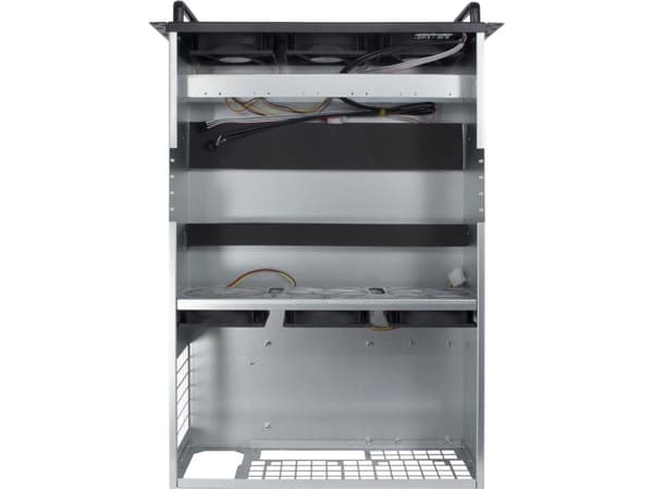 Inter-Tech 4W2 Mining Rack - Rackmonterbar - 4U - ATX - ingen strømforsyning (ATX) - USB