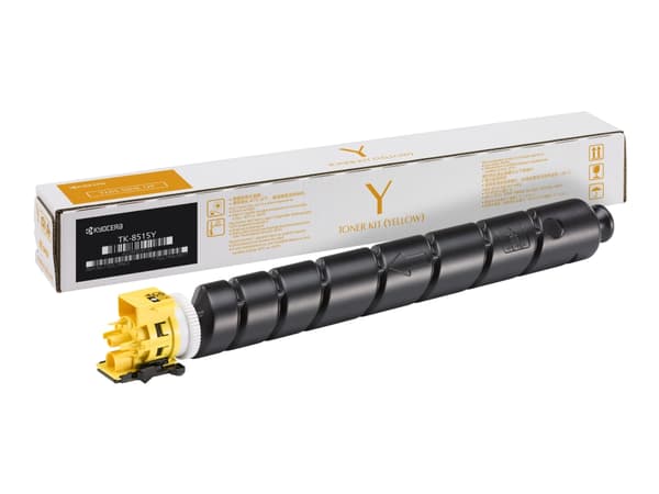 Kyocera TK 8515Y - Keltainen - alkuperäinen - värikasetti - TASKalfa 5052ci, 5053ci, 6052ci, 6053ci, 6053ci - värikasetti