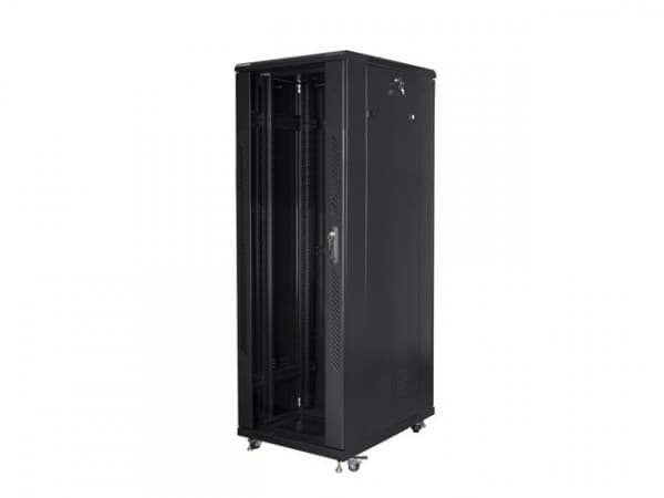 Lanberg skap INSTALLASJONSRATIV, STÅENDE 19"37U 800X800 SORT LANBERG (FLAT PAKKE) - FF01-8837-12B