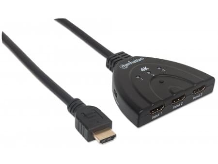 Manhattan Switch 3xHDMI 4K (207874)