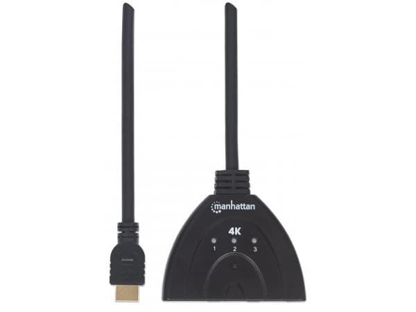 Manhattan Switch 3xHDMI 4K (207874)