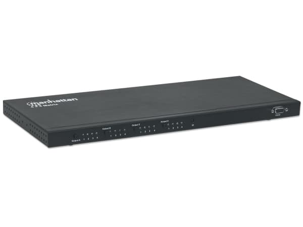 Manhattan 207904, HDMI, Metall, Svart, 15 m, 480i, 480p, 576i, 576p, 720p, 1080i, 1080p, 2,25 Gbit/s