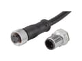 Miniatyrbilde 2 av 3: TRU COMPONENTS 1229336 Rundstik konfektioneret Tilslutning, lige, Stik, indbygning Samlet poltal: 2 1 stk
