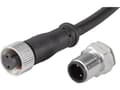 Miniatyrbilde 1 av 3: TRU COMPONENTS 1229336 Rundstik konfektioneret Tilslutning, lige, Stik, indbygning Samlet poltal: 2 1 stk