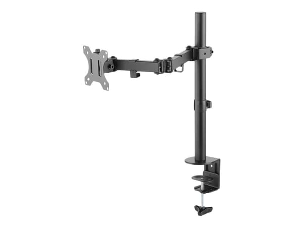 Neomounts FPMA-D550 - Monteringssett - full bevegelse - for LCD-skjerm - stål - svart - skjermstørrelse: 10"-32" - klemmemonterbar, malje, skrivebord