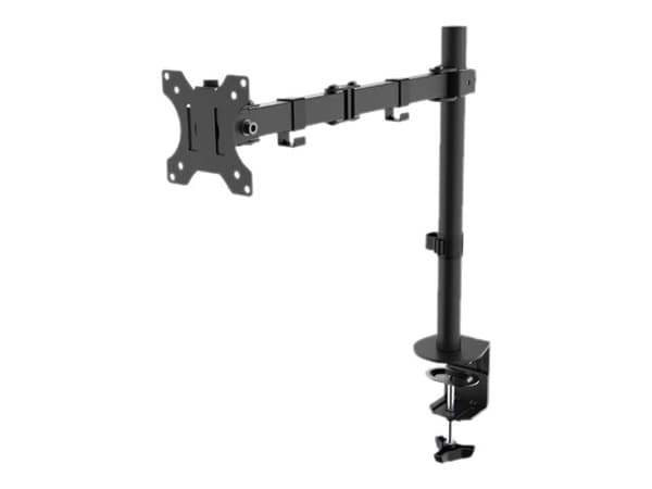 Neomounts FPMA-D550 - Monteringssett - full bevegelse - for LCD-skjerm - stål - svart - skjermstørrelse: 10"-32" - klemmemonterbar, malje, skrivebord