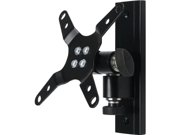 SpeaKa Professional SP-6444408, 15 kg, 33 cm (13"), 76,2 cm (30"), 75 x 75 mm, 100 x 100 mm, Sort