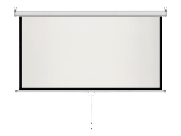 ART MS-120 - Projektorduk - takmontering, väggmontering - 120" (305 cm) - 4:3 - Matte White
