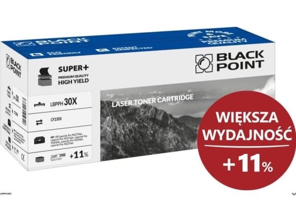 Black Point LBPPH30X, 3900 sivua, Musta, 1 kpl