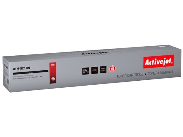 Activejet ATM-321BN, 27000 sider, Sort, 1 stykker