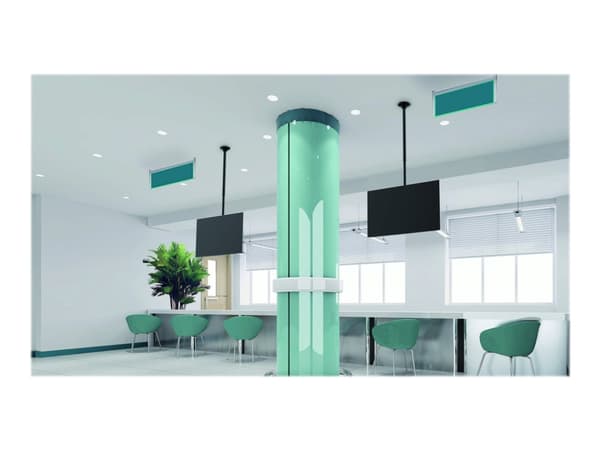 Neomounts FPMA-C340 - Brakett - full bevegelse - for LCD-skjerm - svart - skjermstørrelse: 32"-75" - takmonterbar