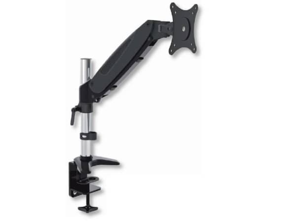 Techly ICA-LCD 111-BK, Klemmer, 8 kg, 38,1 cm (15"), 68,6 cm (27"), 100 x 100 mm, Sort
