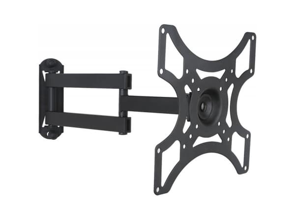TECHly - Brakett - for LCD-TV - svart - skjermstørrelse: 19"-37" - veggmonterbar