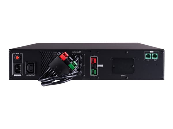 CyberPower External Battery Module Series BP48VP2U02 - Batteriinnbygging (rackmonterbar/ekstern) - 8 x batteri - blysyre - 9 Ah - 2U - svart