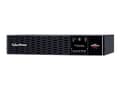 Pikkukuva 1 / 5: CyberPower Professional Rack Mount PR1500ERT2U - UPS (stativ-monterbar / ekstern) - AC 220/230/240 V - 1500 Watt - 1500 VA - RS-232, USB - output-sti
