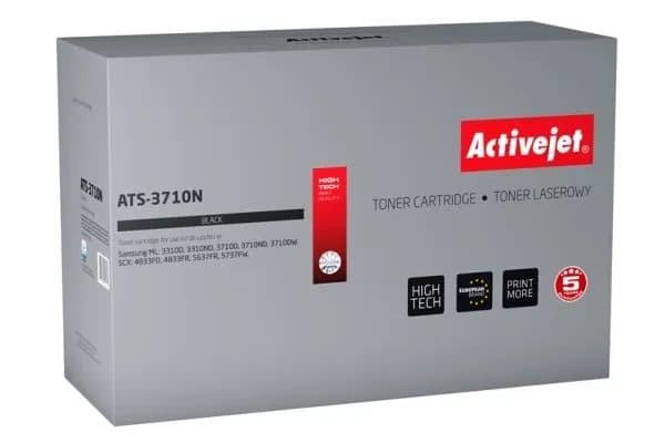 Activejet ATS-3710N, 5000 sider, Sort, 1 stykker