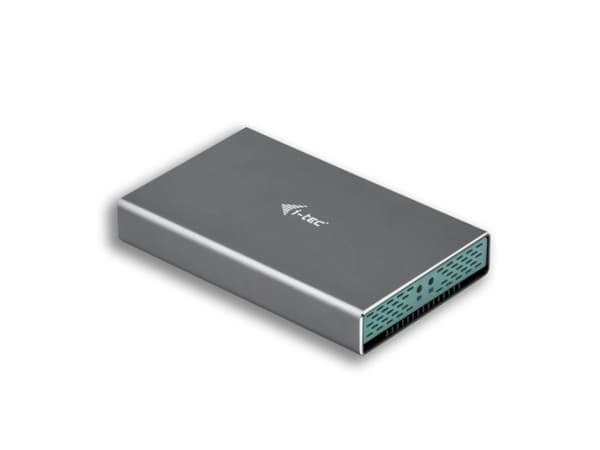 i-tec CAMYSAFEDUALM2, SSD-kotelo, M.2, Serial ATA III, 10 Gbit/s, USB-liitettävyys, Alumiini