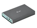 Pikkukuva 1 / 5: i-tec CAMYSAFEDUALM2, SSD-kotelo, M.2, Serial ATA III, 10 Gbit/s, USB-liitettävyys, Alumiini
