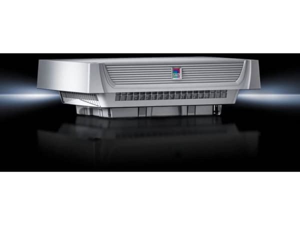 Rittal SK 3139.100, Fläktpanel, Grå, 230 V, 400 mm, 400 mm, 133 mm