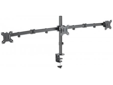 Manhattan 461658, Klämma, 21 kg, 33 cm (13"), 68,6 cm (27"), 100 x 100 mm, Svart