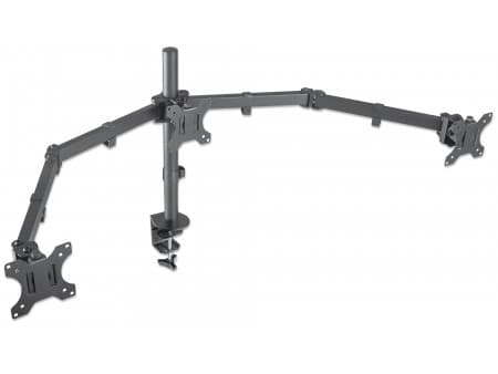 Manhattan 461658, Klämma, 21 kg, 33 cm (13"), 68,6 cm (27"), 100 x 100 mm, Svart