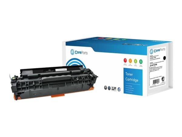 CoreParts QI-HP1025B, 2300 sivua, Musta, 1 kpl
