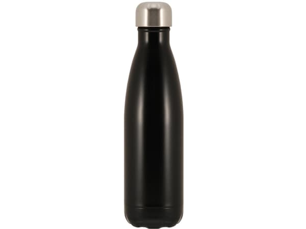 Ståltermosflaska 0,5L svart svart