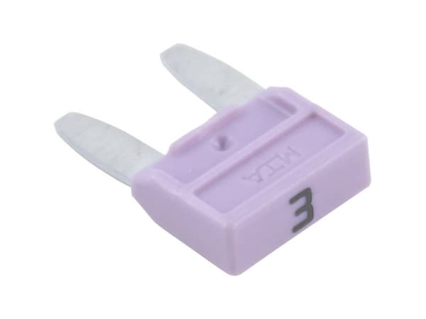 MTA Automotive 341.122 Mini fladsikring 3 A Violet 500 stk