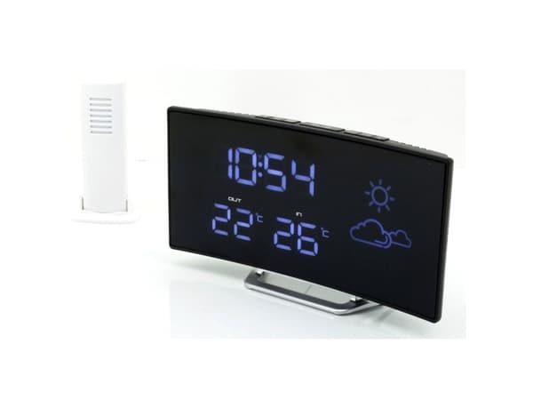 Soundmaster FUR100, Klokke, Analog, FM, LED, Blå, AC