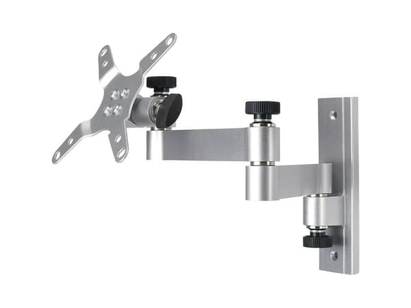 SpeaKa Professional SP-6514852, 15 kg, 33 cm (13"), 76,2 cm (30"), 75 x 75 mm, 100 x 100 mm, Sølv