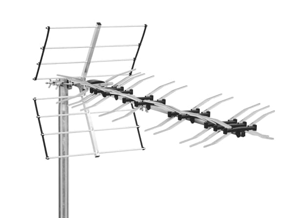 Triax UNIX 52 - Antenni - TV - 14,5 dBi, 14 dBi (602 MHz:iin), 13,1 dBi (694 MHz:iin), 12,3 dBi (474 MHz:iin) - ulkokäyttöön