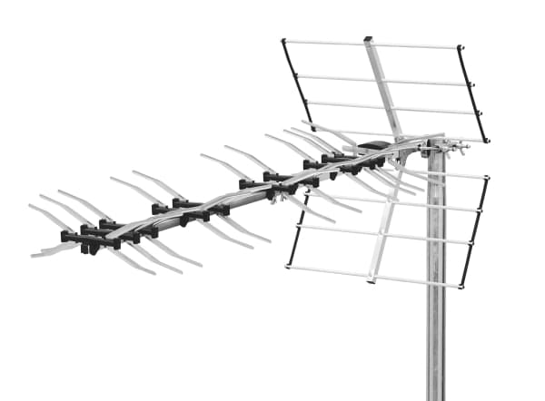 Triax UNIX 52 - Antenni - TV - 14,5 dBi, 14 dBi (602 MHz:iin), 13,1 dBi (694 MHz:iin), 12,3 dBi (474 MHz:iin) - ulkokäyttöön
